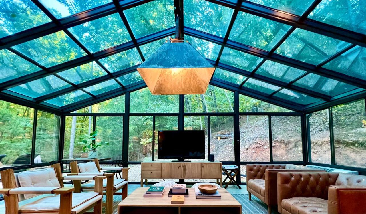 Glass Cabin Eureka Springs Exterior foto